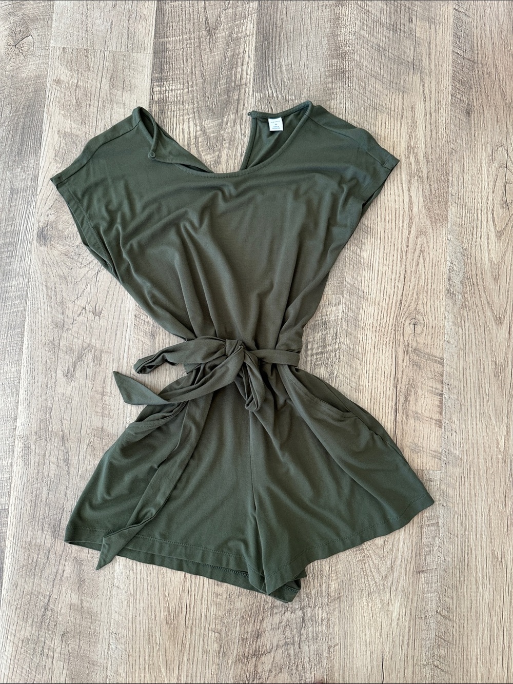 Old Navy Olive Green Romper